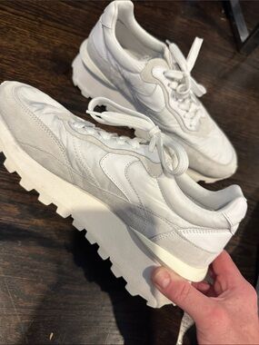 Voile Blanche NWOT White Sneakers. Brand New - Never Worn